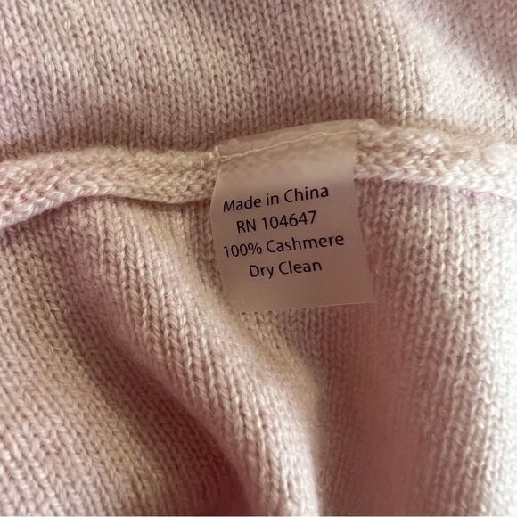 KINROSS 100% Cashmere Short Flutter Sleeve Sweater - Picture 12 of 12